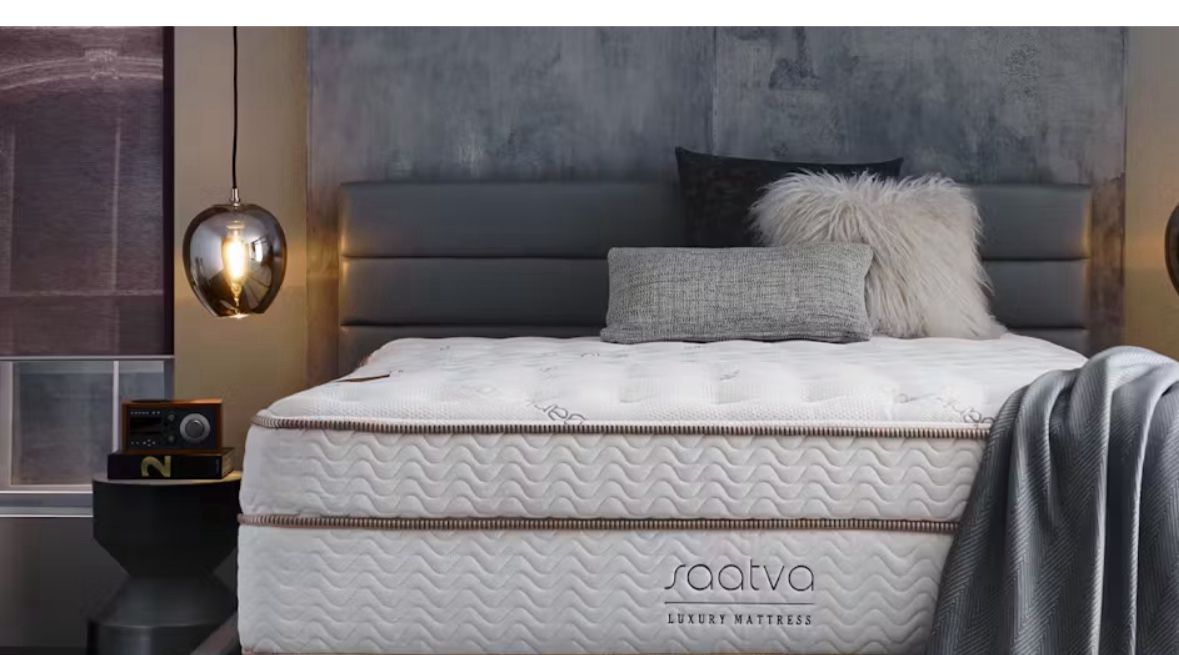 Cal King Mattress & Box Spring By Saatva