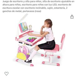 Study Desk And Chair 