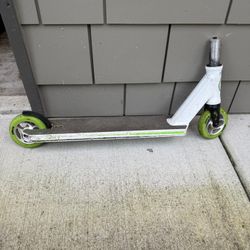 pro park lucky green scooter deck/wheels