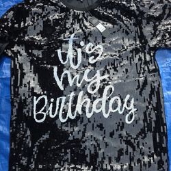 New Shiny Its My BIRTHDAY SHIRT PLUS SIZE