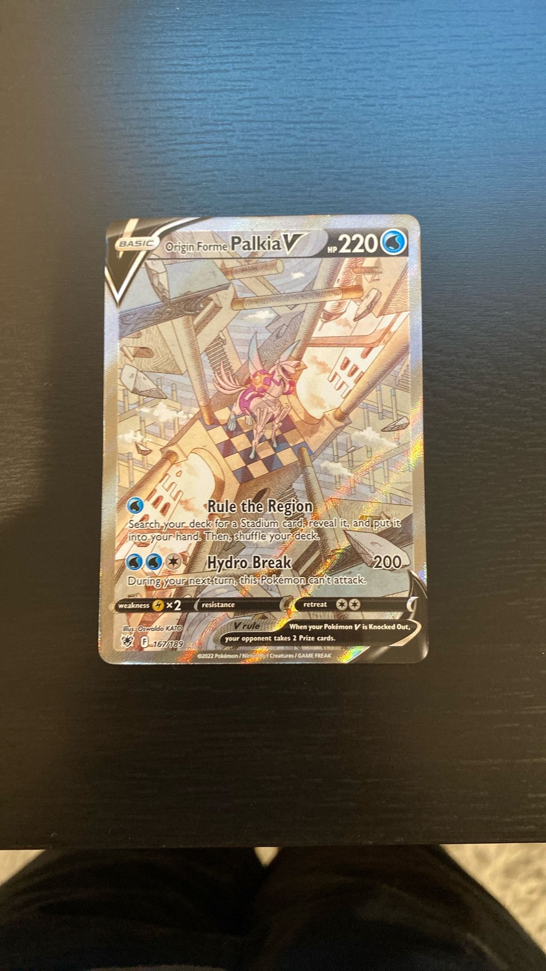 Palkia V #167/189