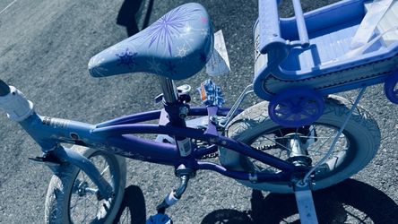 FROZEN - Huffy 12" Disney Frozen Kids' Bike, Fits Riders 37”-42”, Purple