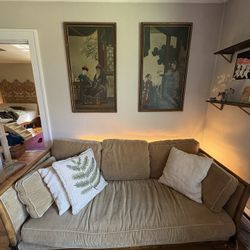 Vintage Velvet Couch