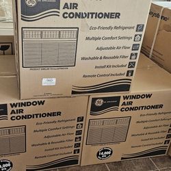 GE_ 14000 Window Air Conditioner With Remote And WiFi  115_ Volt