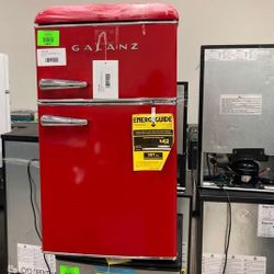 galanz 3.1 cu. mini fridge glr31trder 3.1