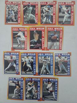 1991 Topps All-Star Cards