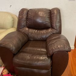 Leather Single Seater Recliner