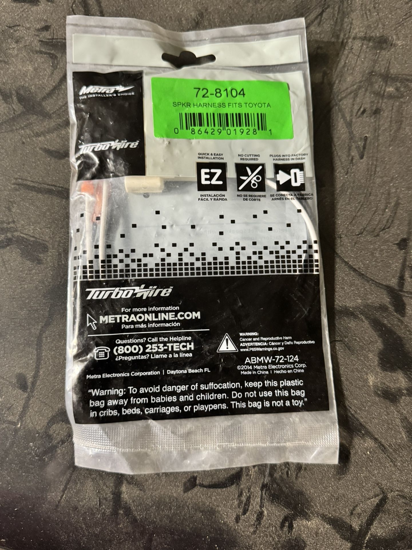 Metra 72-8104 Speaker Adapter Harness