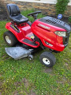 Troy built 46" riding lawnmower hydrostatic