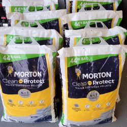 morton clean and protect water softener 