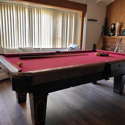Pool Table Antique