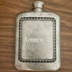 Pewter Hip Flask