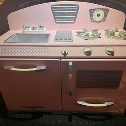 KIDKRAFT PINK RETRO KITCHEN