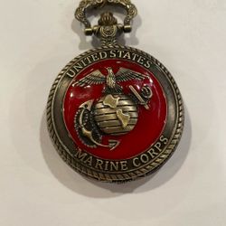 US  Marine Corps Pocket Watch