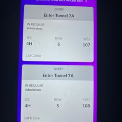 2 Lafc Vs Galaxy Tickets For July 4 