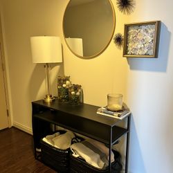 Threshold Glasgow Black Console Table - $60 OBO