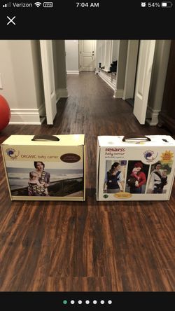 Organic baby carrier NIB with tags attached Great Gift