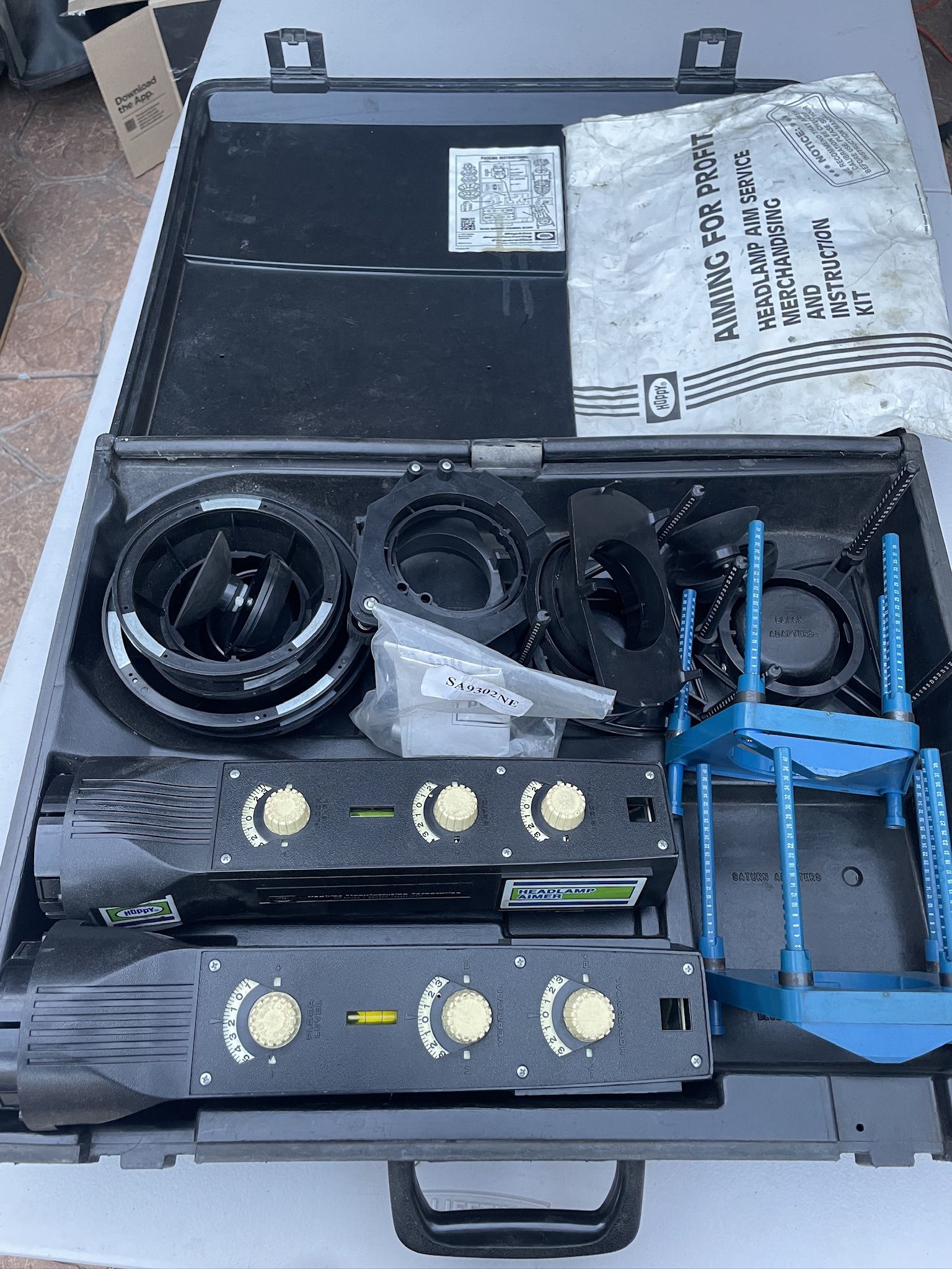 Hoppy Mechanical Headlight Aimer Aiming Service Kit B4A