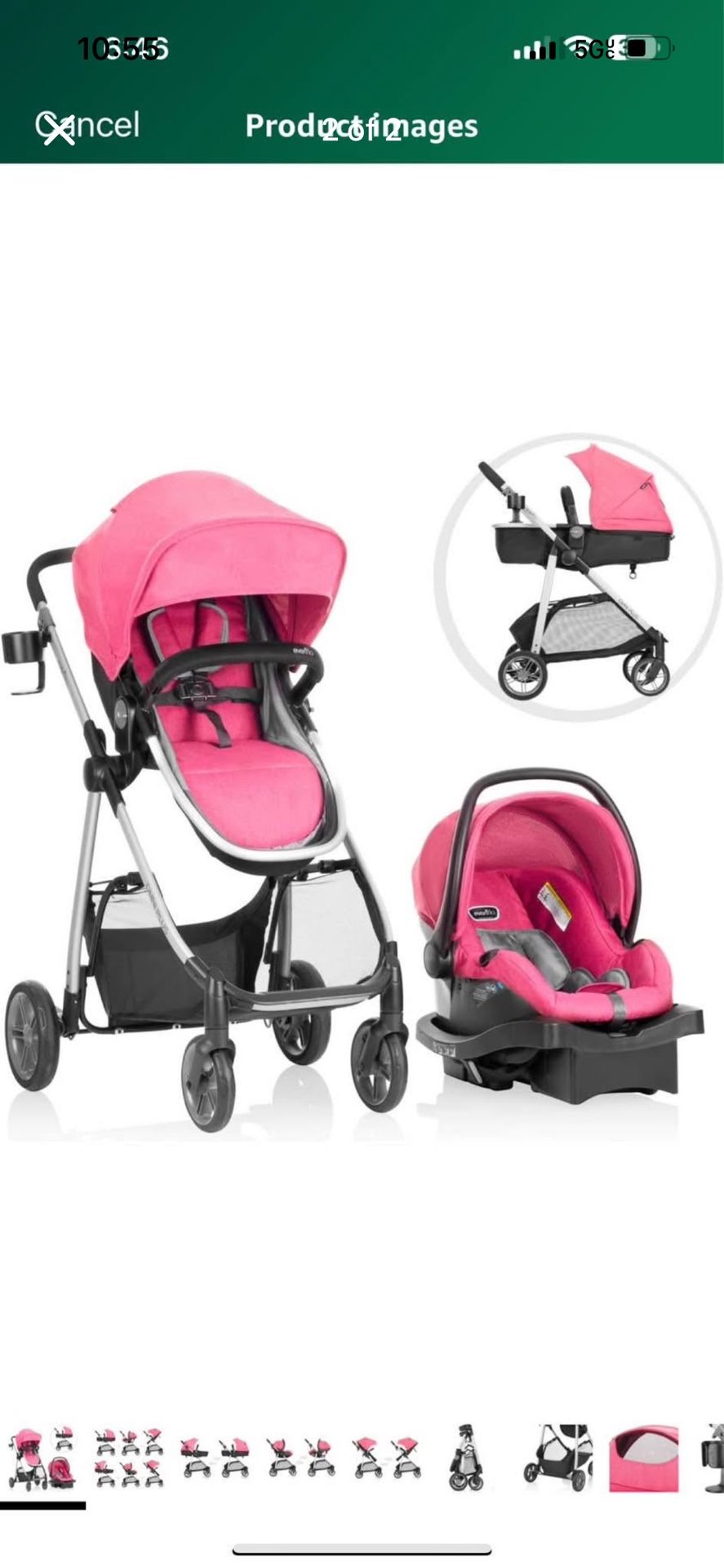 Evenflo Car seat And Stoller Set - Main Image