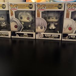 Tokyo ghoul funko pops 