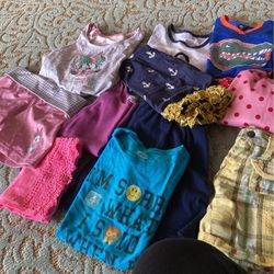 Girls Lot Of Clothes