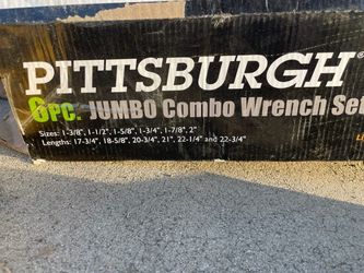 Pittsburgh Jumbo Combo Wrench