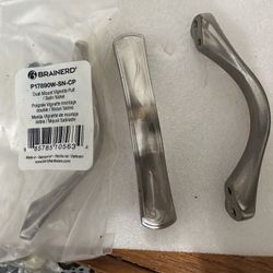 Brainerd Dual Mount Vignette Cabinet Pull #P17890W-SN-CP Satin Nickel I have 20 these Sale $2 each