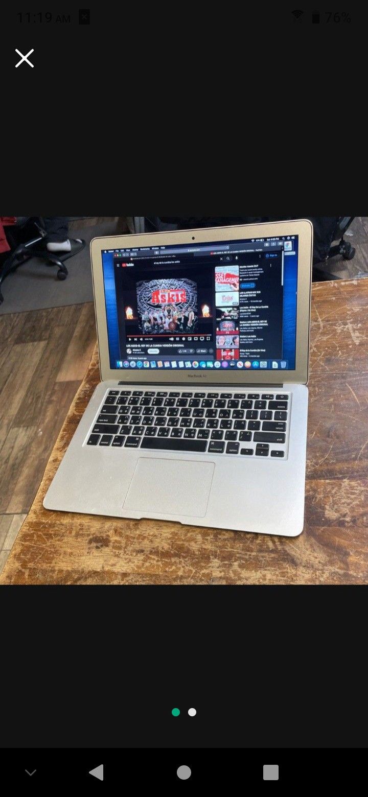 MacBook Air Working Fine Charger Included 