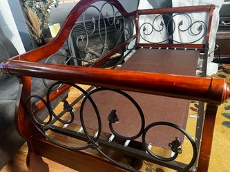 Beautiful bed frame with pull out base bed
