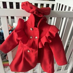 Red Peacoat