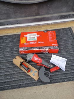 Milwaukee M18 grinder brand new