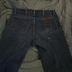 Wrangler Authentic Made In Mexico Jeans For Work 