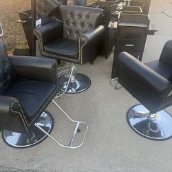 Salon, Chairs, And Equipment!!