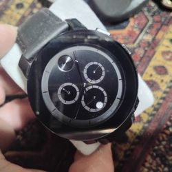 Movado Bold Mens Watch Like New Black