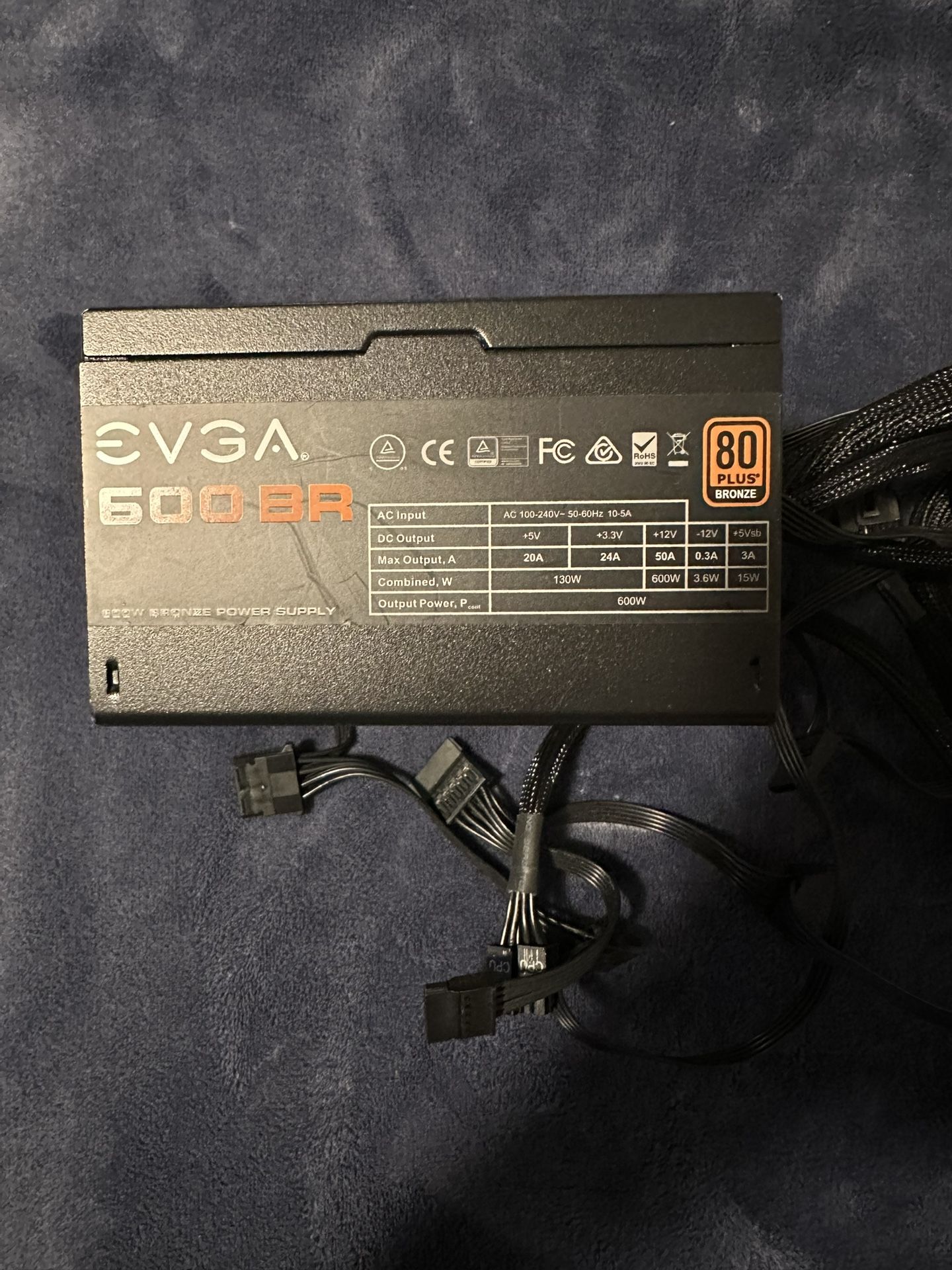 EVGA 600W Bronze Power Supply 