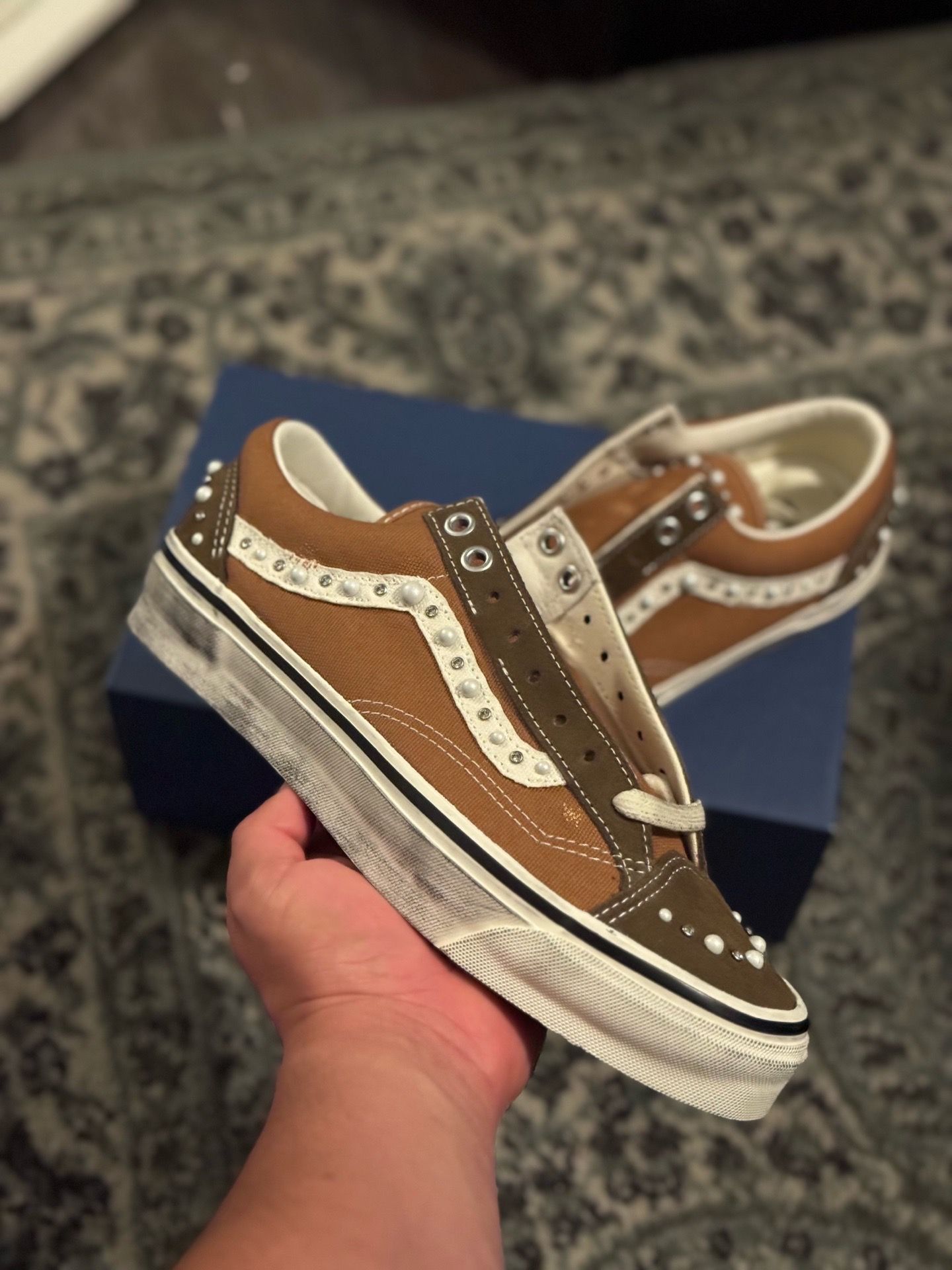 Vans Pearlized “Vintage Cocoa Brown”