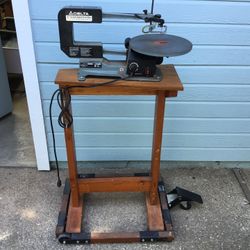 Delta Variable Scroll Saw With Delta Mobile Base