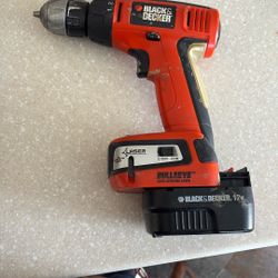 Black & Decker 12v Drill