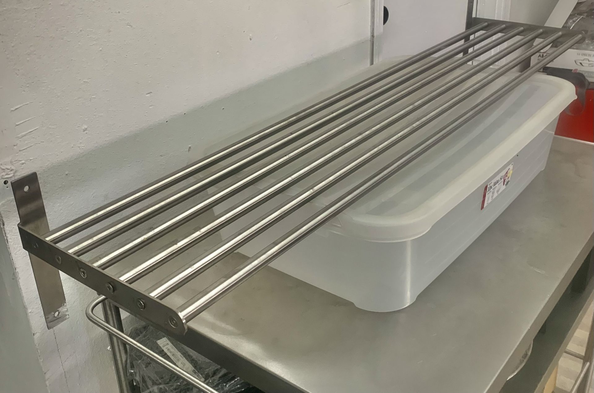 Stainless Steel Wall Shelf