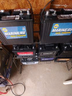 New 24 AGM Deep Cycle Marine RV 85 Exchange