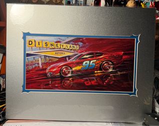 Chip Foose Lightening McQueen print