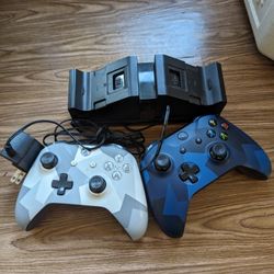 X-Box Controllers + Charger Box