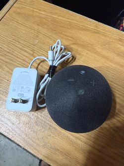 Amazon Echo Dot Smart Speaker with Power Adapter