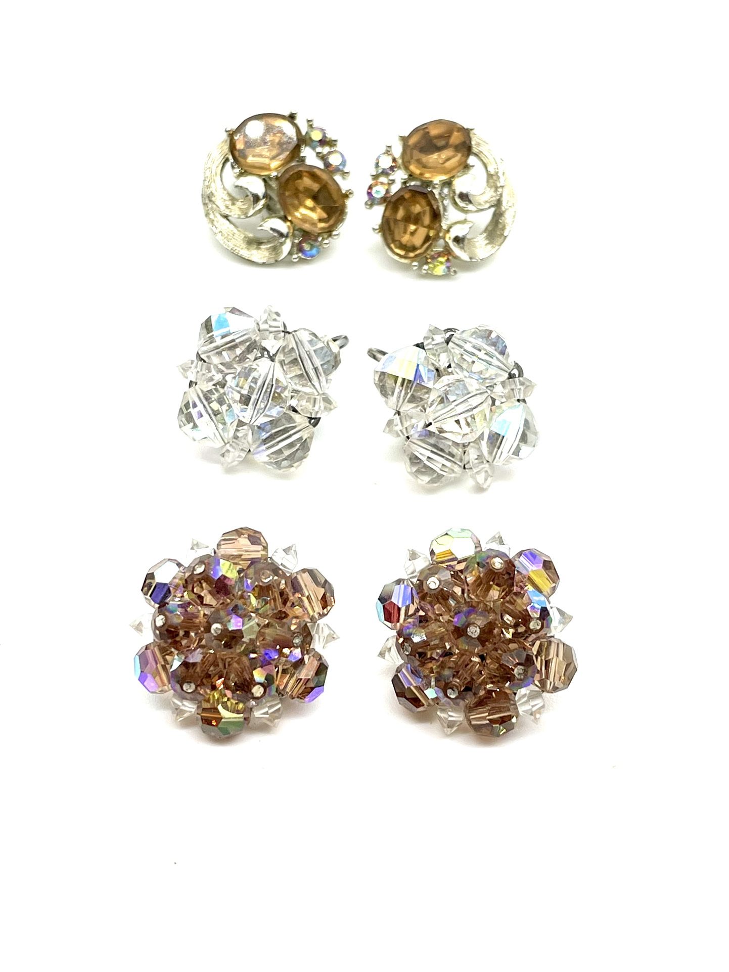 Lot Of Lisner & Laguna Glitzy Earrings