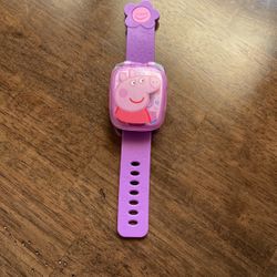 VTech Peppa Pig Learning Watch, Purple