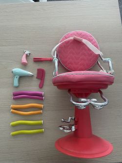 American Girl Doll Hair Dresser Accessories