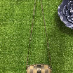 Vintage Fendi Crossbody Black And Brown Purse 