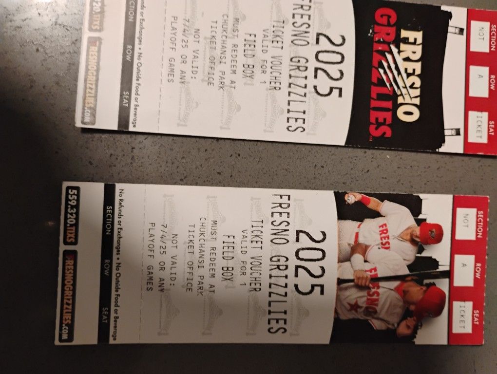 Grizzly Tickets