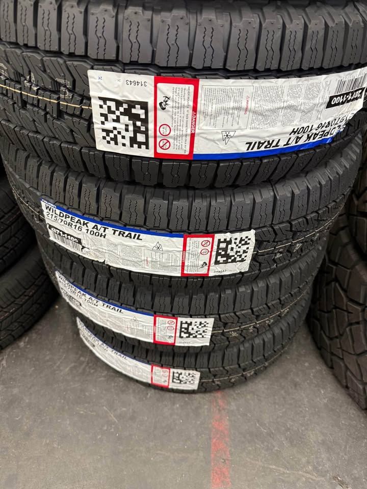 (4) 215-70-16 Falken AT Trail All Season Free install