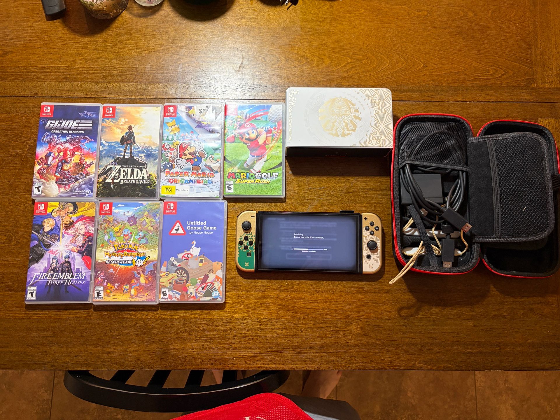 Nintendo Switch OLED Zelda Edition 